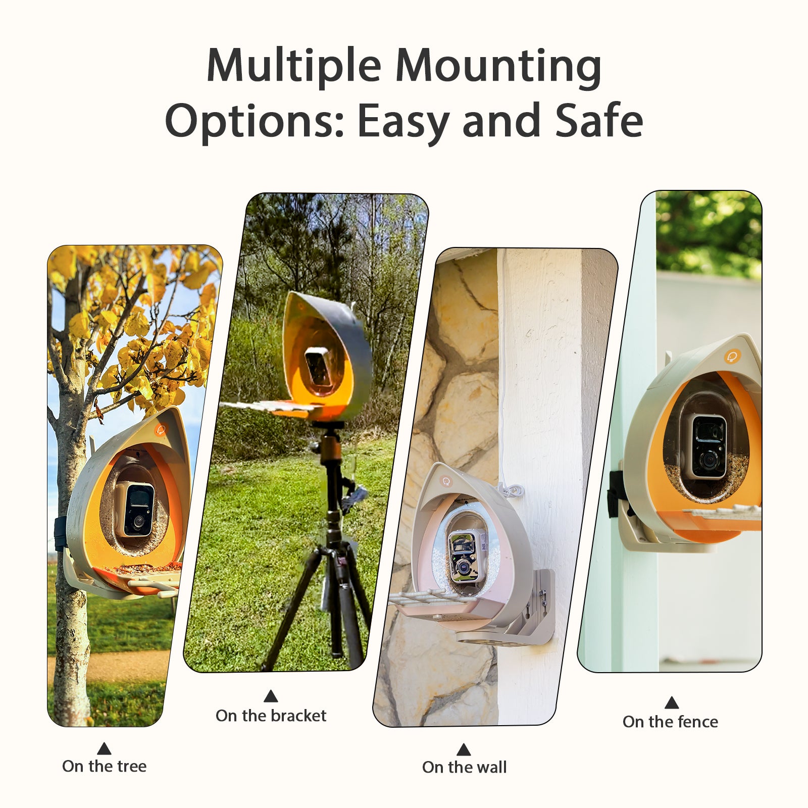 PeckPerk Smart Bird Feeder with Solar Panel: The New Gen Smart Bird Feeder