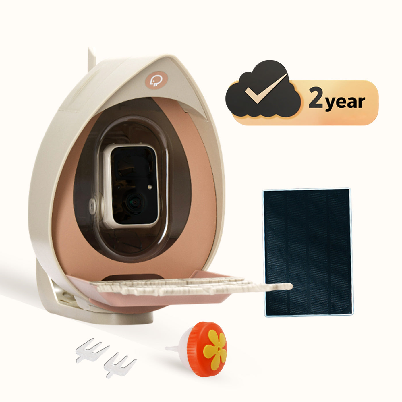 PeckPerk Smart Bird Feeder with Solar Panel: The New Gen Smart Bird Feeder
