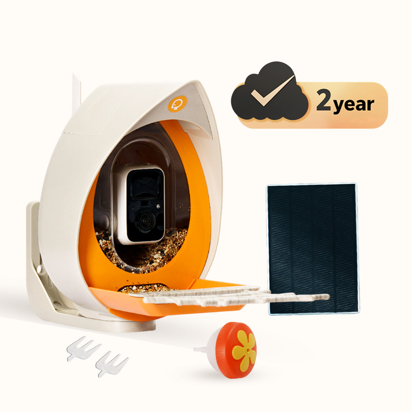 PeckPerk Smart Bird Feeder with Solar Panel: The New Gen Smart Bird Feeder