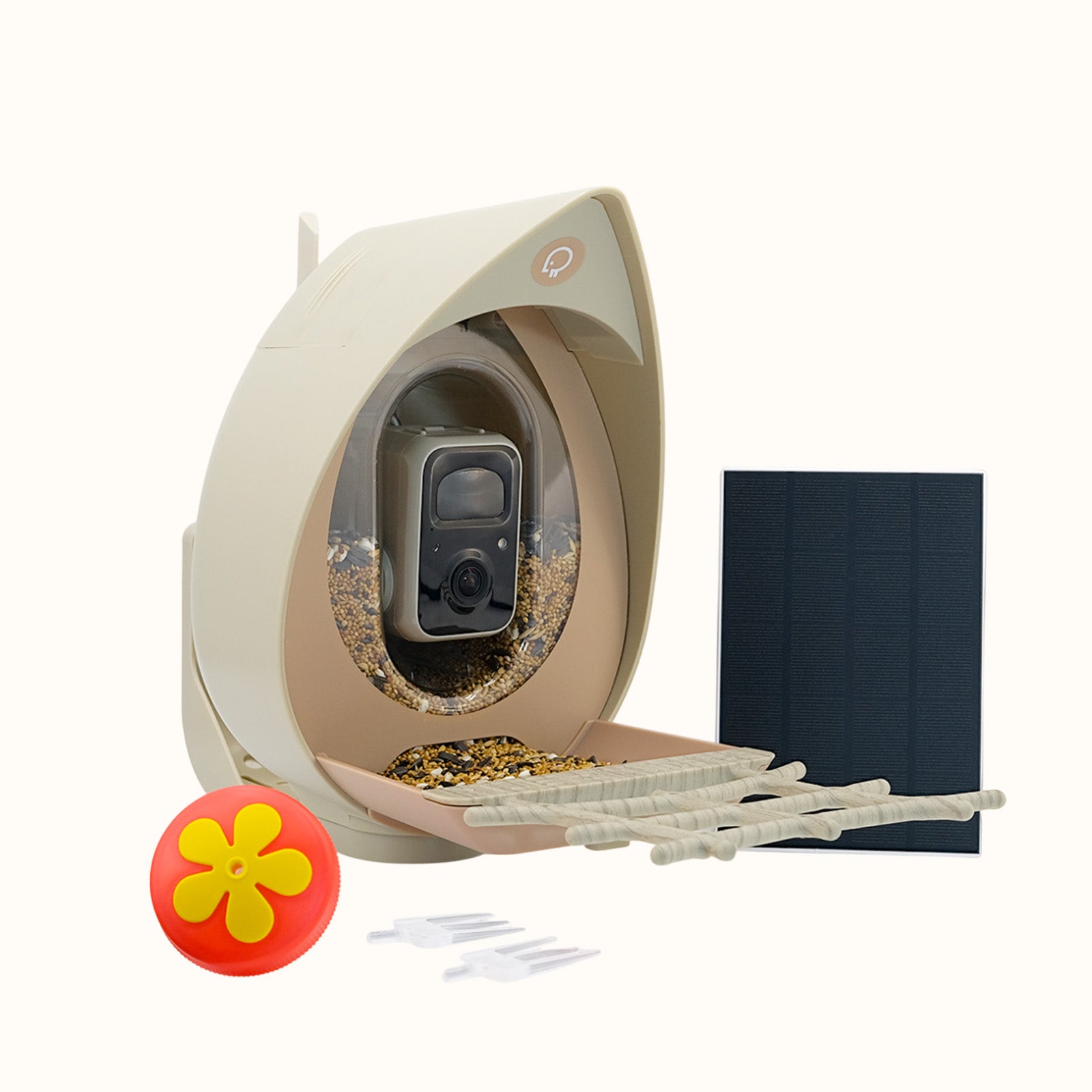 PeckPerk Smart Bird Feeder with Solar Panel: The New Gen Smart Bird Feeder