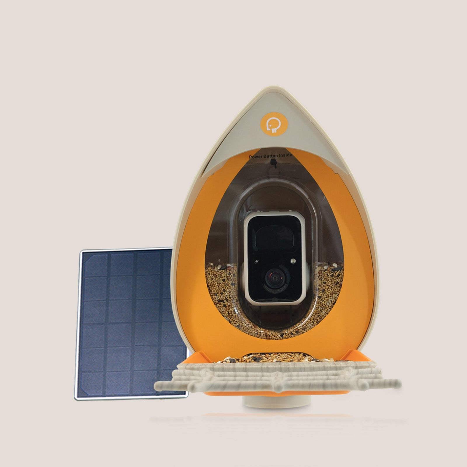 PeckPerk Smart Bird Feeder with Solar Panel: The New Gen Smart Bird Feeder