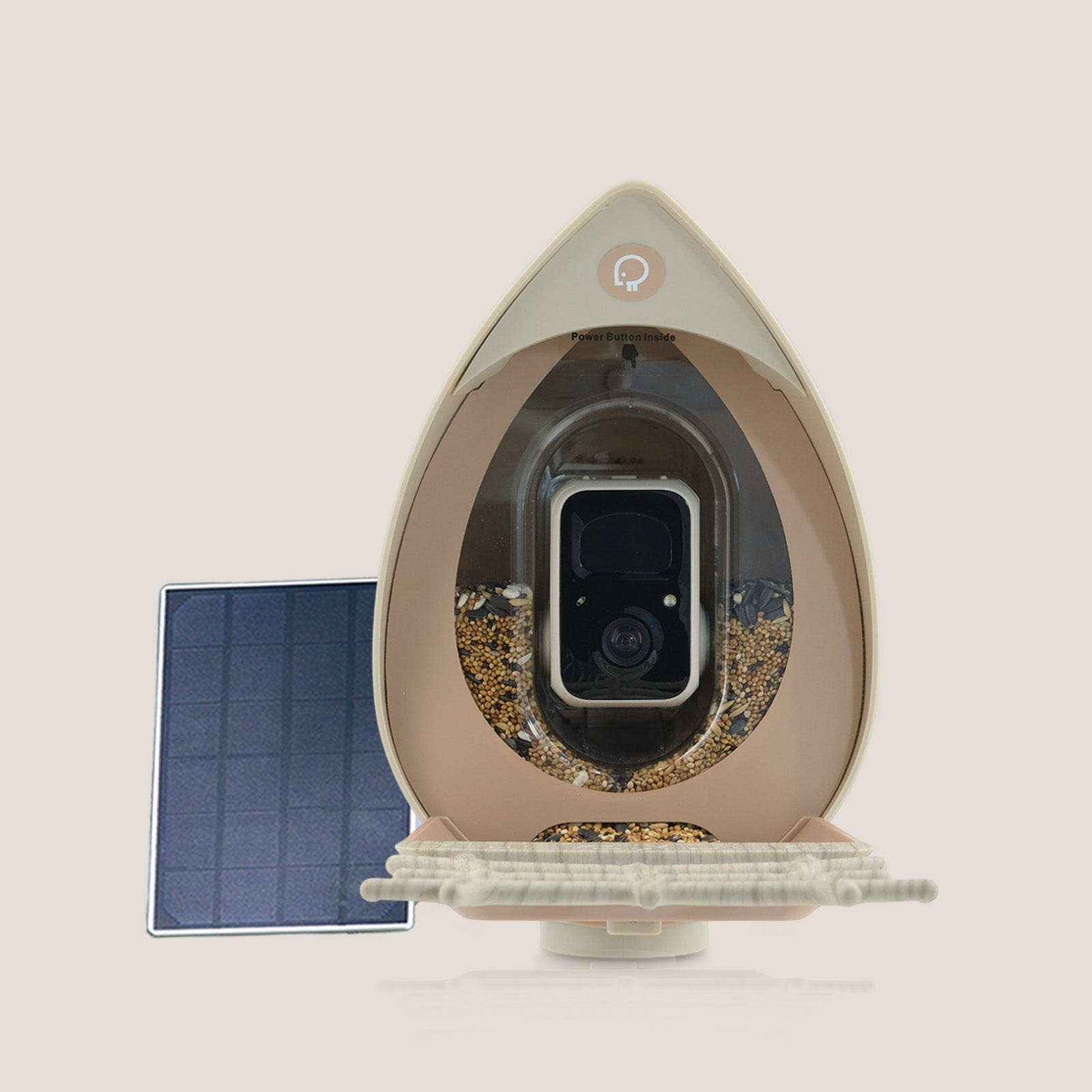 PeckPerk Smart Bird Feeder with Solar Panel: The New Gen Smart Bird Feeder